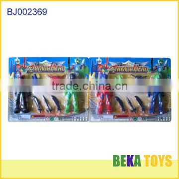 wholesale kids toy from China small cheap plastic toy warrior superman toy hero