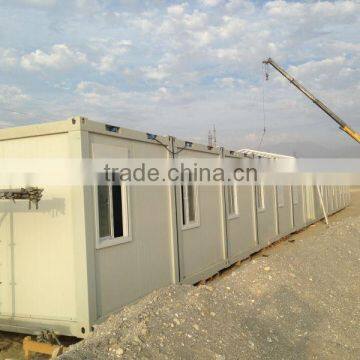 Low cost PU sandwich panel container home