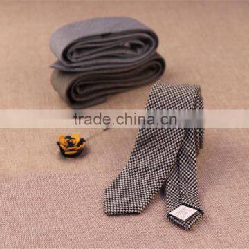 Designer Military Pattern Wool Tie