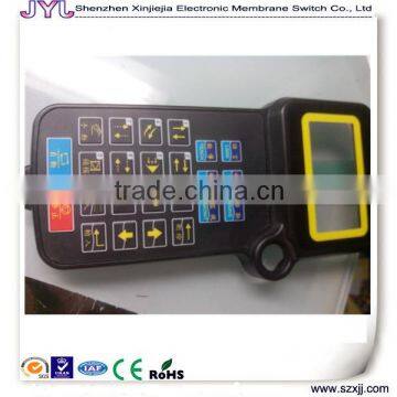 touch keypad with membrane