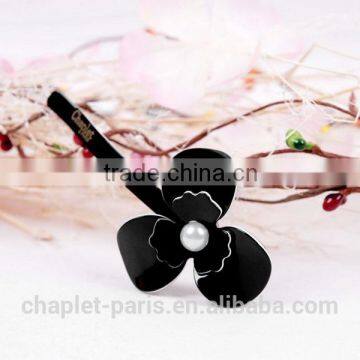 fashion cellulose acetate hairgrip flower hairpin for women