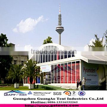 China supplier manufacture Fast Delivery large curved marquee tent