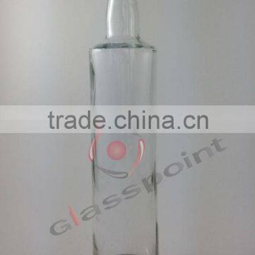 500cc transparent dorica glass bottles for olive oil