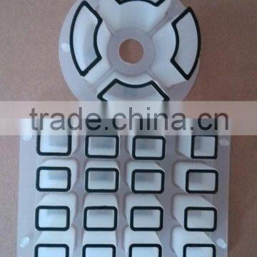 Plastic keyboard from plastic injection mold compay