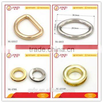 wholesale Bag & Strap & Collar & Leash Metal D Rings with high quality