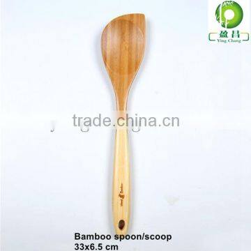 wooden 2-Tone Bamboo Kitchen Spoon