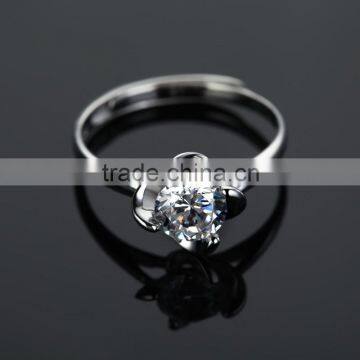 Christmas Gift S925 Silver Dimond Jewelry Ring for Girlfriend photo-4