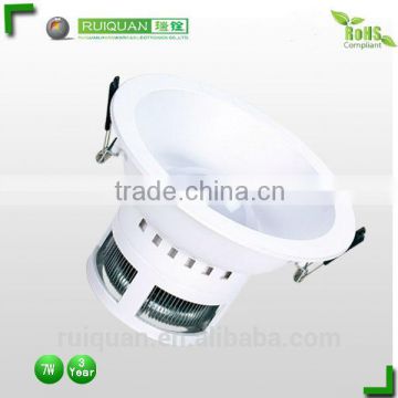 Al 1070 cold forging heat sink led downlight plastic shell