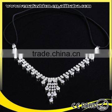 Fashion Stetch Elastic Rhinestone Headbands With Rhinestone photo-3