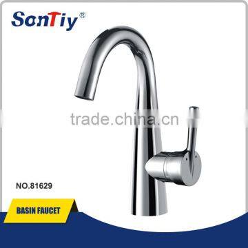 High Quality bathroom color painted waterfall basin faucet