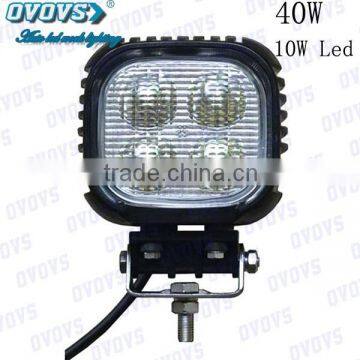 Good Quality 40W Led Work Light 12V with High Intensity 10W Leds for Offroad Vehicles, Truck, SUV, Jeep