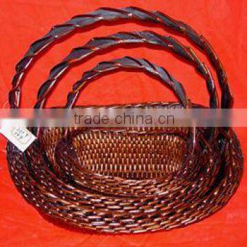 2013 hot sale cheap wholesale wicker basket