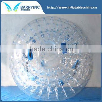 2016 Durable inflatable grass zorbing ball, zorb ball