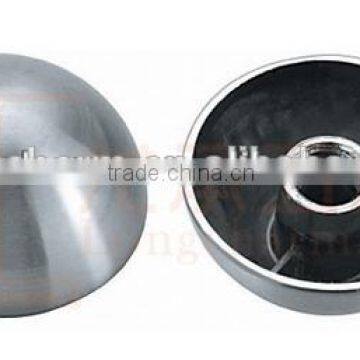 Chrome Semi Ball Decorative Mirror Screw Caps photo-2