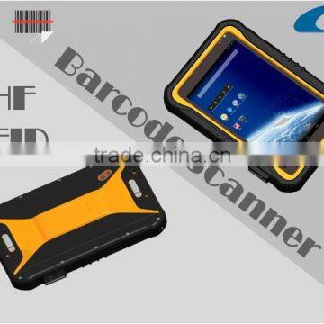 Dustproof 7 inch Android 3G barcode scanner RFID terminal