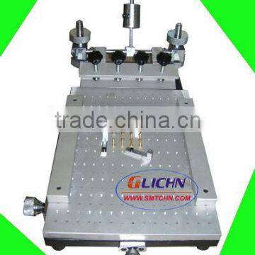 bench top high precision screen printer SP30C use for pcb solder paste print/silk screen and steel-mesh