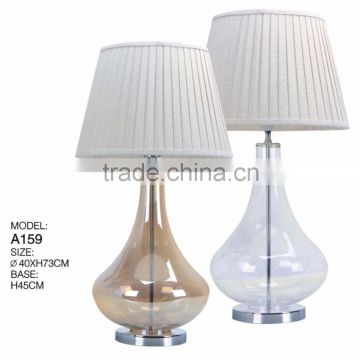 glass table lamp