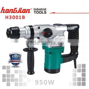 H3001B 950W 30MM rotay hammer drill name power tools dual mode