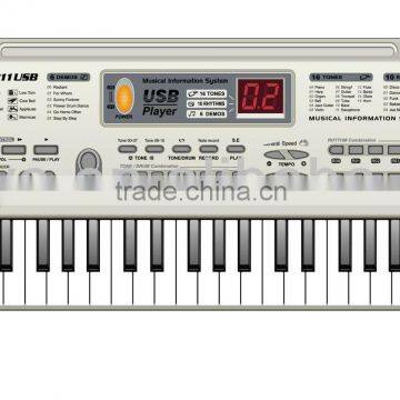 61 keys electronic organ MQ-811USB