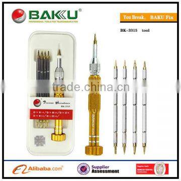 BAKU Hot sale convenience fashion precise screwdriver set BK 3315