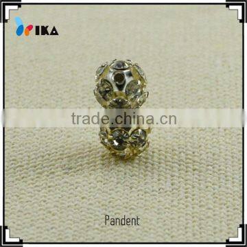 diamond ball pendant for bras
