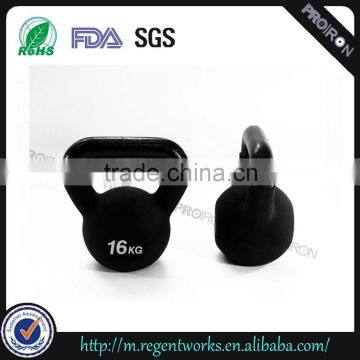 China wholesale gym fitness equipment vinyl kettlebell