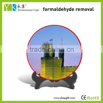 Wholesale art minds crafts decorative castle fancy tourist gift items for absorbing formaldehyde,benzene etc