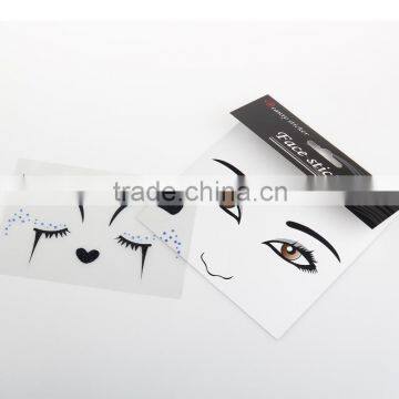 Customize Easy Peel off Full Face Game Tatoo Face Mask Tattoos photo-2
