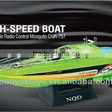 Best Price ! 1:38 Scale NQD Two Propeller High Speed rc boat