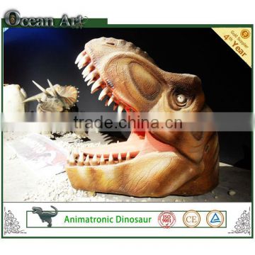 Animatronic T-rex Dinosaur Head for Sale