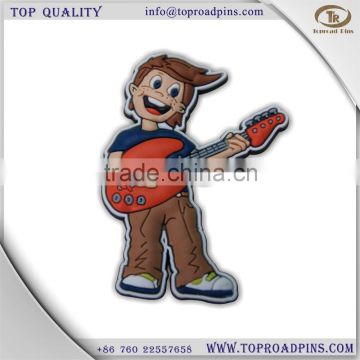 40mm soft PVC custom fridge magnet with magnet back