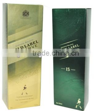 customized paper package boxes for wine packing.customized boxes size and pinting