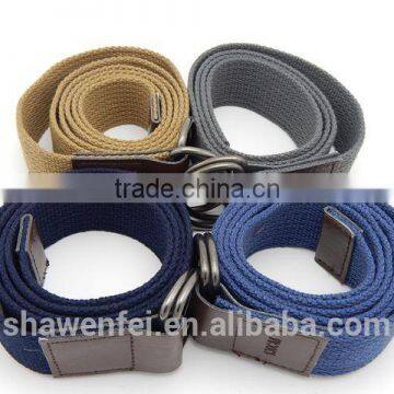Custom Fashion Polyester Canvas Webbing Belt Manufacturer 2016