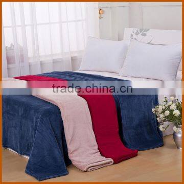 100% Polyester Super Soft Flannel Micro Fleece Blanket