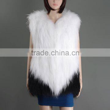 Ladies winter raccoon fur shawl KZ150065