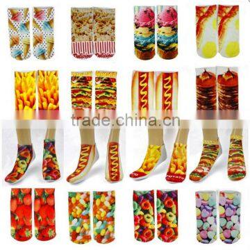 custom sublimated photo sublimation printing socks