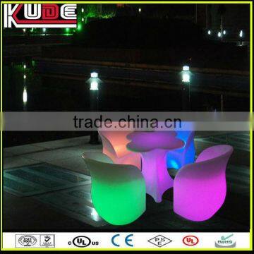 RGB changing led furniture led light up outdoor furniture