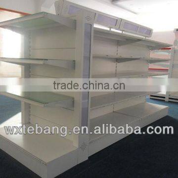 metal display cosmetic washing shelf