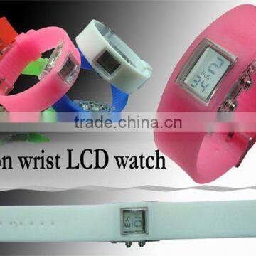 silicon wirst led watch