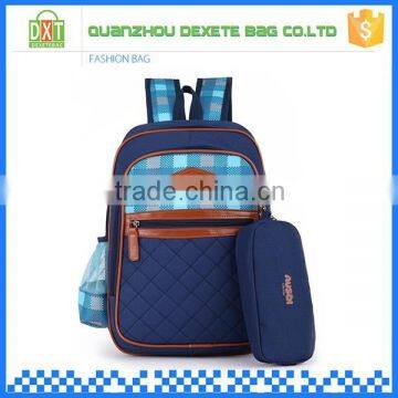 Top quality fashion style polyester school backpack for girl