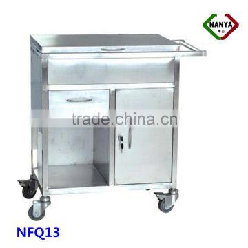 NFQ13 Stainless steel cart with wheels