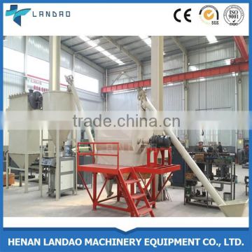 Semi-Auto dry mortar production line dry mortar mixing machine low price