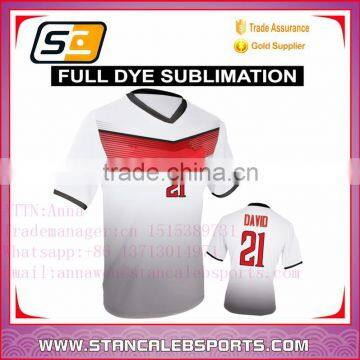 Stan Caleb full sublimation reversible soccer jersey 2015/2016