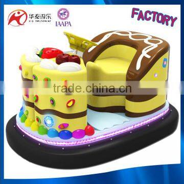 Good material and lowest price indoor funny bumper car floor with colourful lights