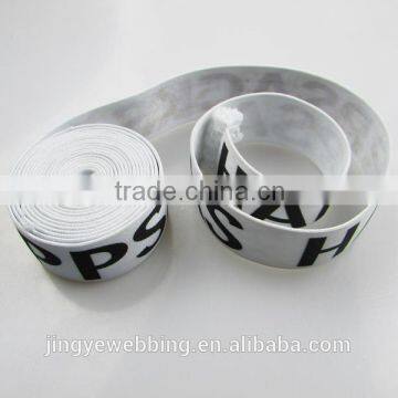 heat transfer print nylon elastic wholesale printed ribbon