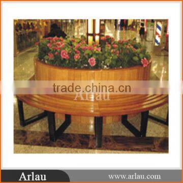 FW144a Arlau beatiful flower round bench