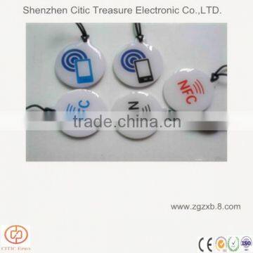 Harmless NFC tag sticker label