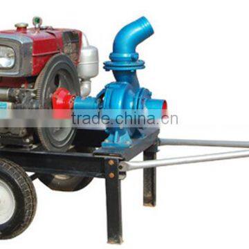 mobile type irrigation pump set with diesel engine, different capacity, with trailer