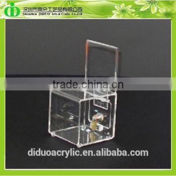 DDD-0133 Trade Assurance Chinese Factory Wholesale Plastic Donation Box Charity