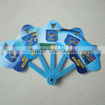 PP folding fan with customized deisgn